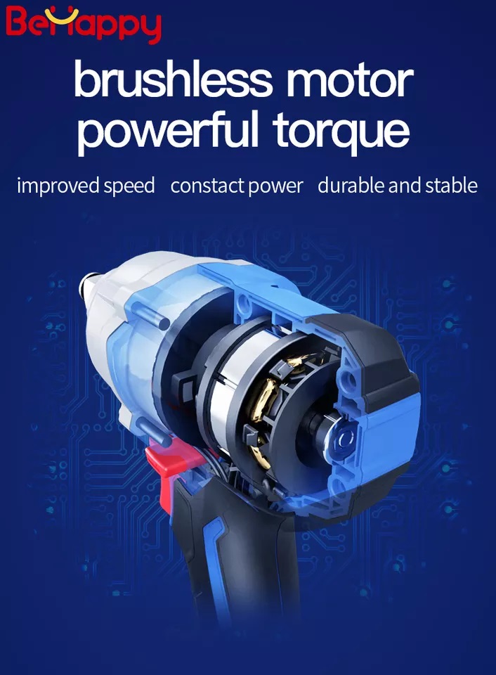 Behappy brushless wrench impact drill LITHIUM ELECTRIC TOOL - Image 3